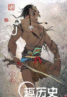 夸父逐日历史图片