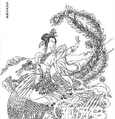 九天玄女历史图片