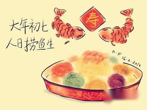 正月初七历史图片