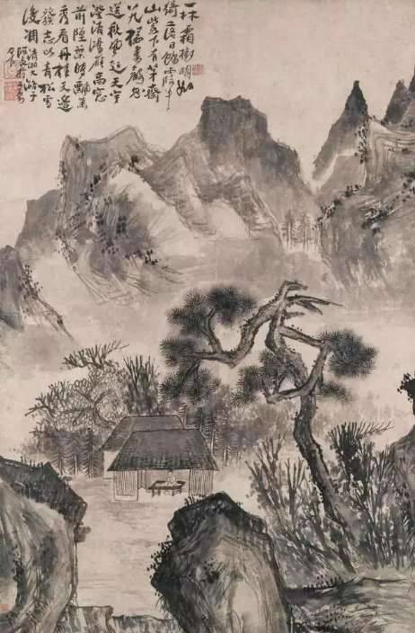 清初四僧历史图片