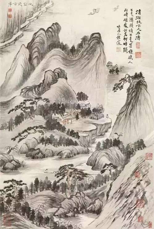 清初四僧历史图片