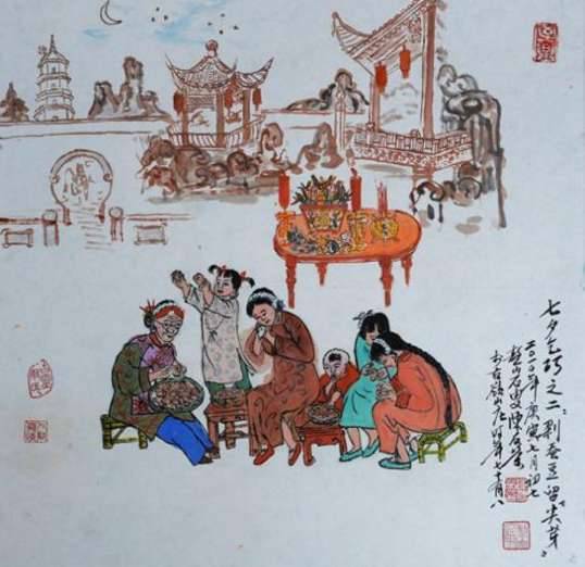 七夕历史图片