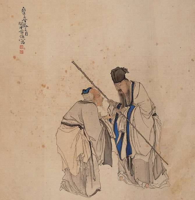 黄慎历史图片