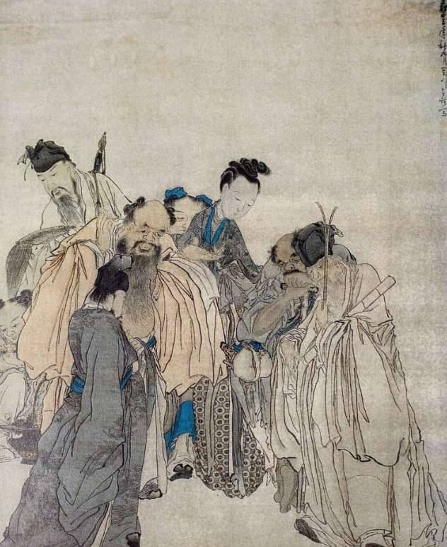 黄慎历史图片