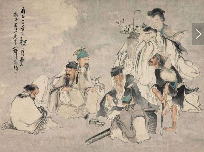 黄慎历史图片