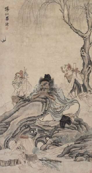 罗聘历史图片