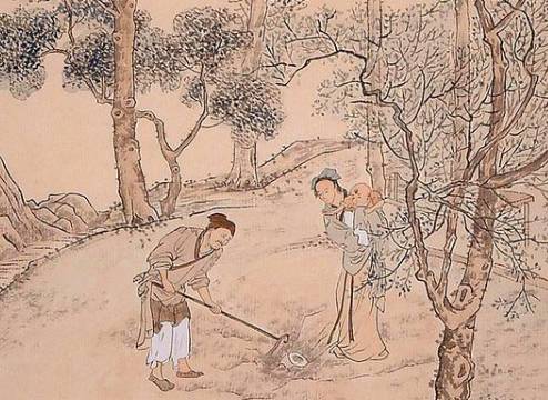 埋儿奉母历史图片
