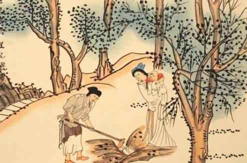 埋儿奉母历史图片
