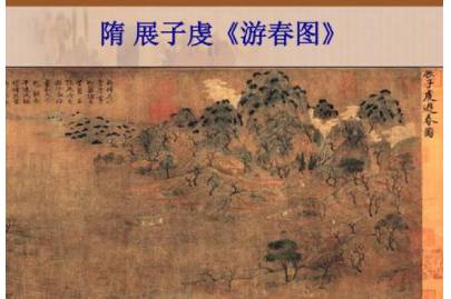 展子虔历史图片