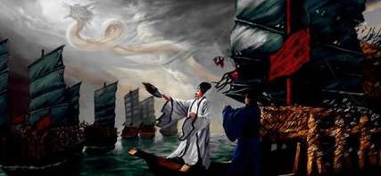 草船借箭历史图片