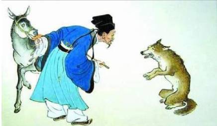 东郭先生与狼历史图片