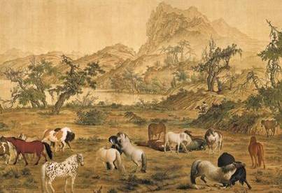 中国十大传世名画历史图片