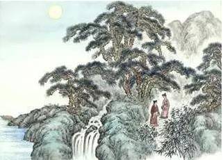 《山居秋暝》历史图片