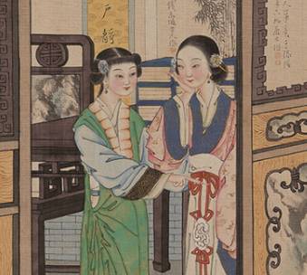 薛宝钗历史图片