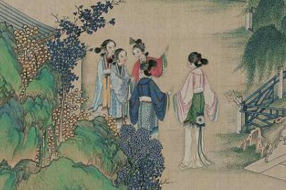 金陵十二钗历史图片