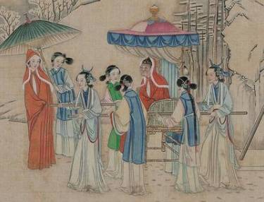 薛宝钗历史图片