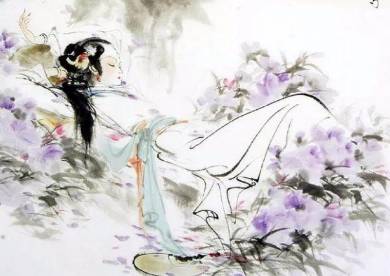 《咏白海棠》历史图片