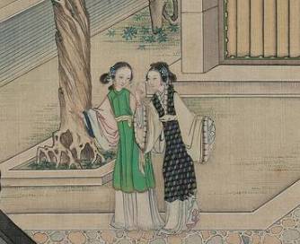 丫鬟历史图片