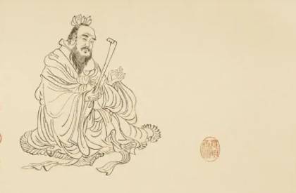 孔子历史图片