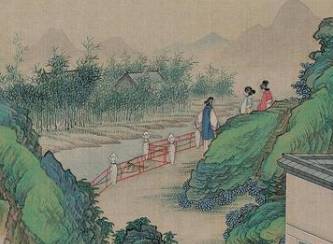 滴翠亭偷听历史图片