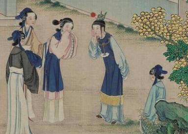 晴雯被撵历史图片