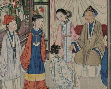 贾母历史图片