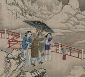 芦雪庵即景联句历史图片