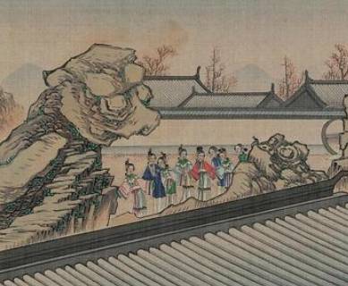 香菱学诗历史图片
