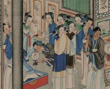 抄检大观园历史图片