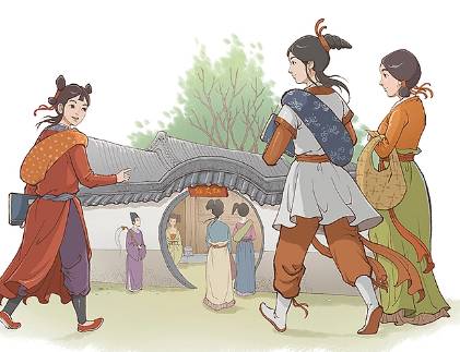 镜花缘历史图片