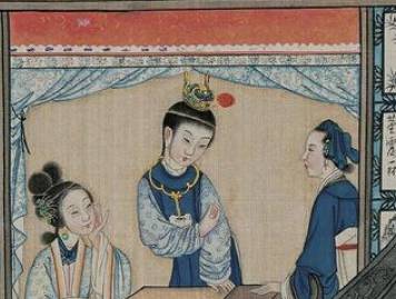 宝钗历史图片