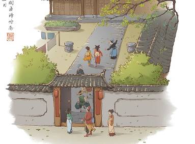 镜花缘历史图片
