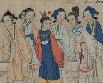 宝钗历史图片