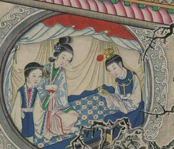宝钗历史图片