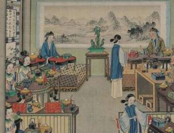 宝钗历史图片