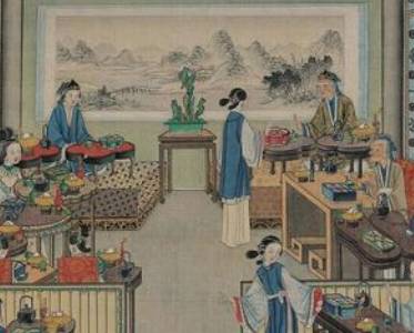 刘姥姥二进荣国府历史图片