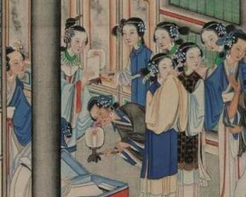 宝钗历史图片