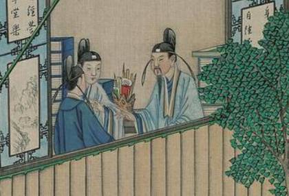 茜香罗汗巾历史图片
