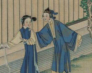 茜香罗汗巾历史图片