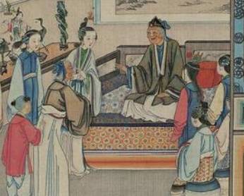 宝钗历史图片