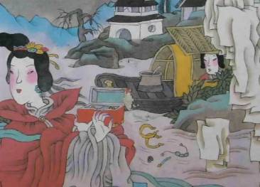卖油郎独占花魁历史图片
