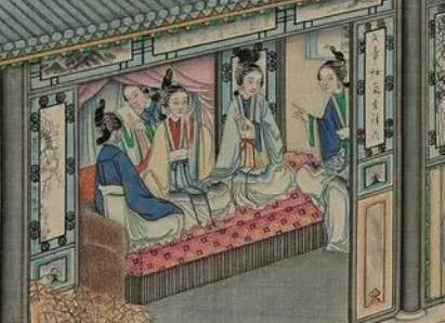 宝钗历史图片
