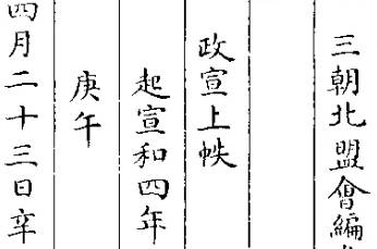 三朝北盟会编历史图片