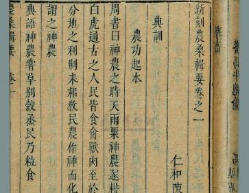 农桑辑要历史图片