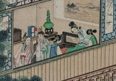 宝钗历史图片