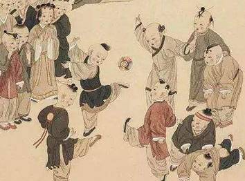 蹴鞠历史图片