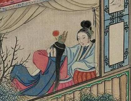 宝钗历史图片