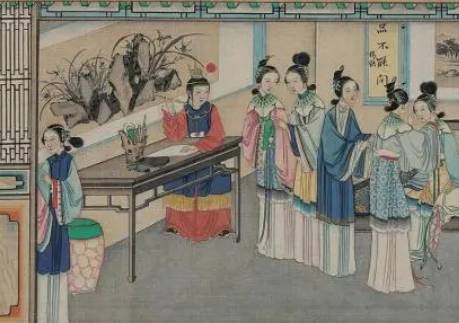 宝钗历史图片