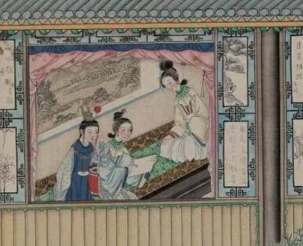宝钗历史图片