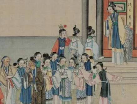 宝钗历史图片